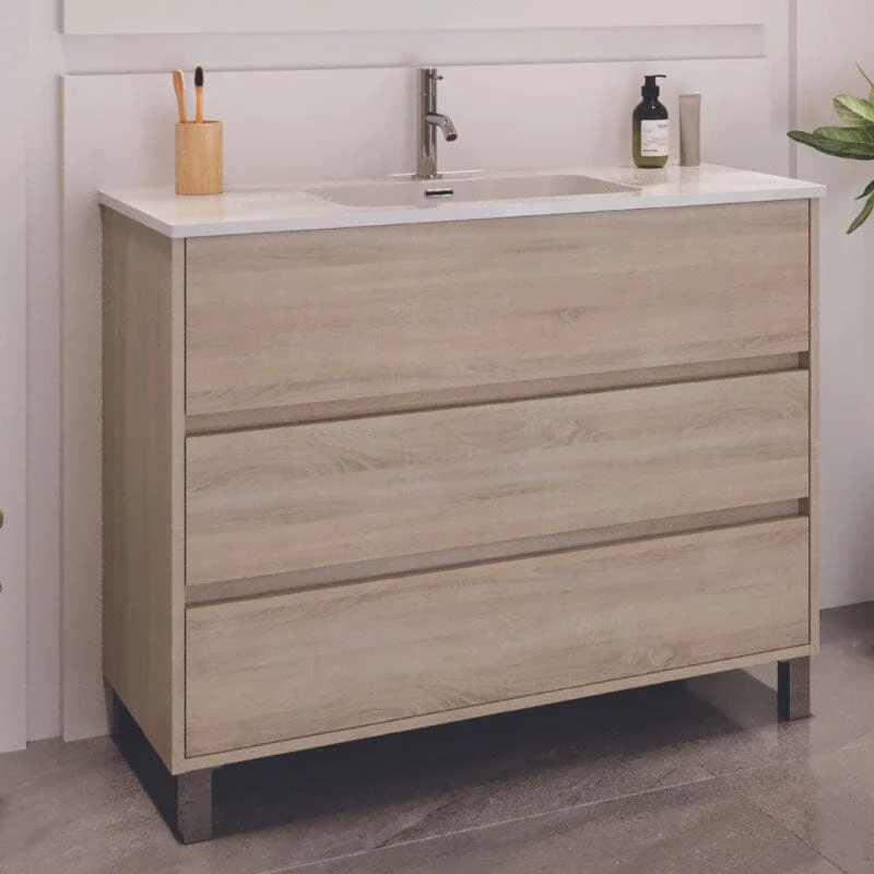 Mueble de Lavabo con Patas ALCOA - 100 cm de ancho