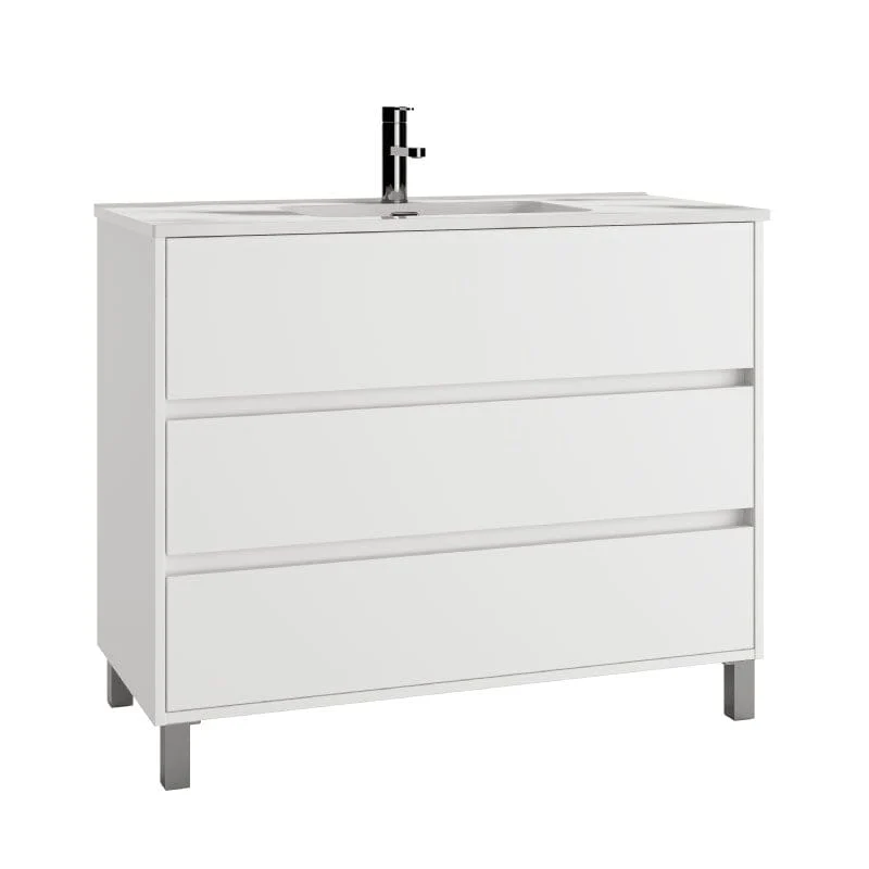 Mueble de Lavabo con Patas ALCOA - 100 cm de ancho