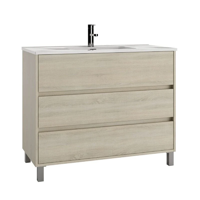 Mueble de Lavabo con Patas ALCOA - 100 cm de ancho