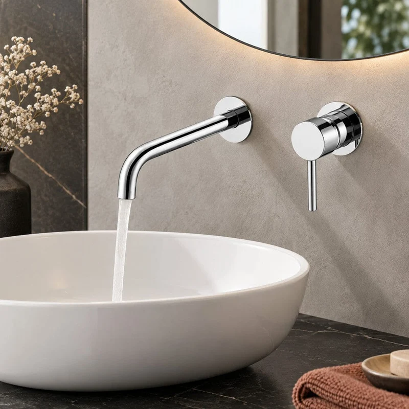 Grifo lavabo empotrado DEVA cromado
