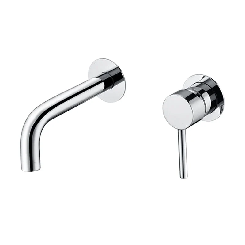 Grifo lavabo empotrado caño 15 cm DEVA cromado