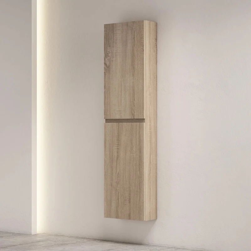 Mueble auxiliar suspendido baño moderno Porto
