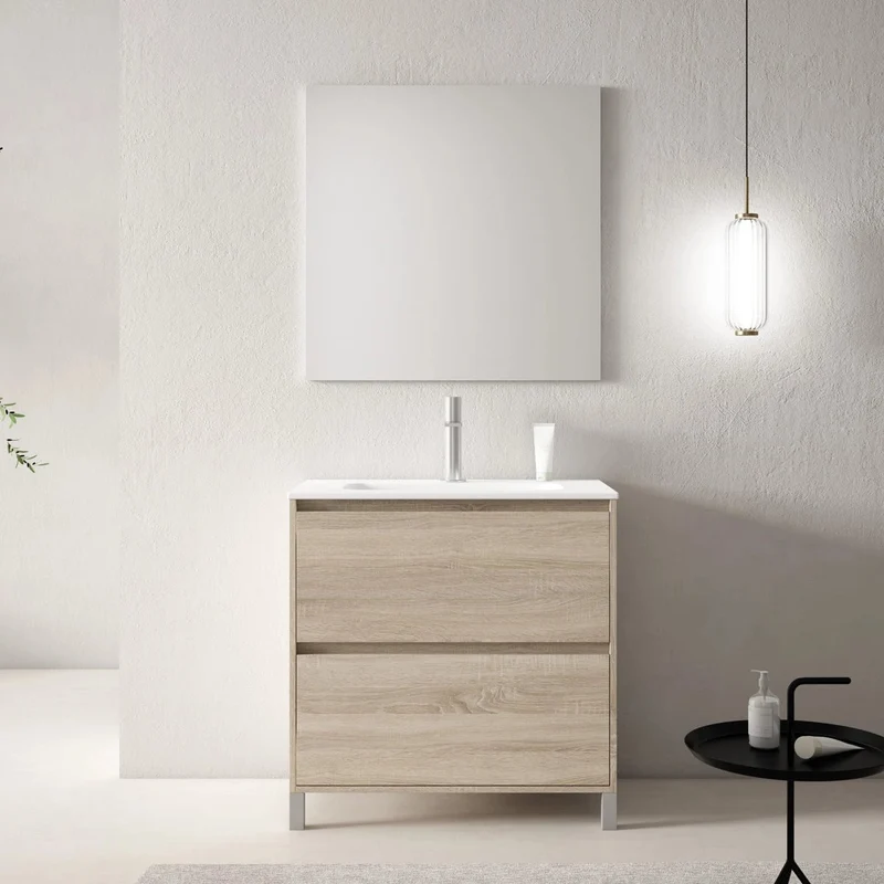 Conjunto mueble lavabo 1 seno Porto