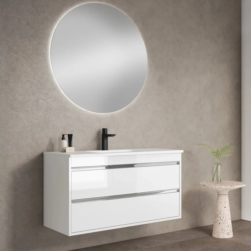 Mueble baño flotante 1 seno Slider
