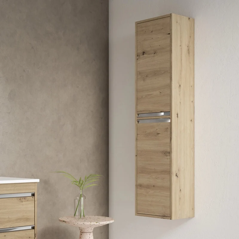 Columna baño moderna con estantes Slider
