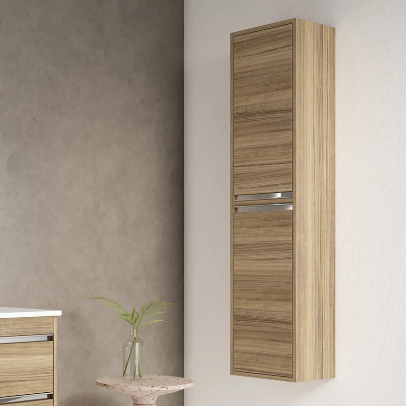 Columna baño moderna con estantes Slider