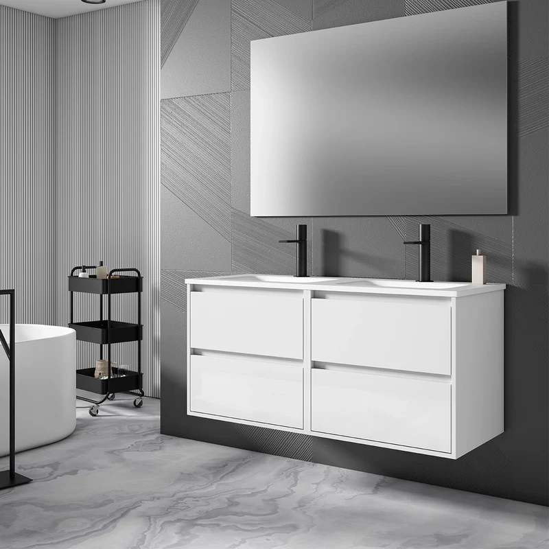 Mueble de baño moderno doble seno Jade