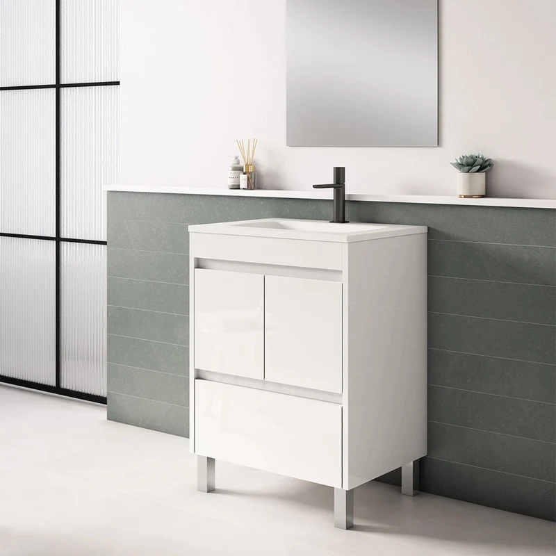 Conjunto mueble lavabo moderno Carla