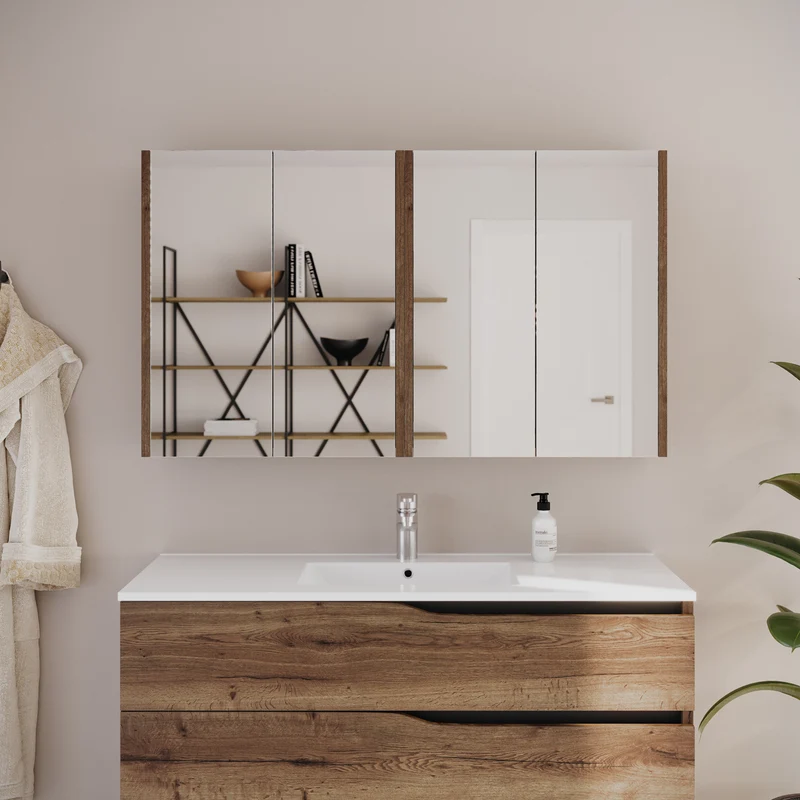Armoire de toilette miroir MIRANO - 140x70 cm