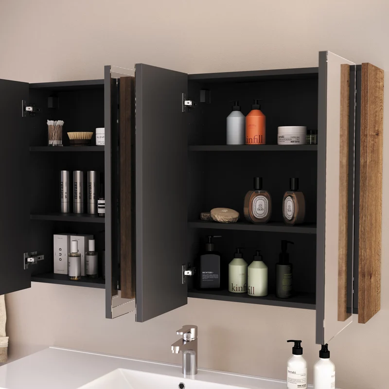 Armoire de toilette miroir MIRANO - 140x70 cm