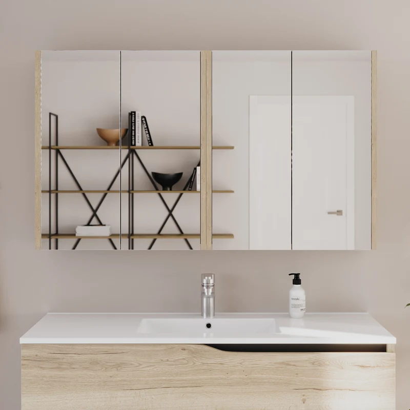 Armoire de toilette miroir MIRANO - 140x70 cm