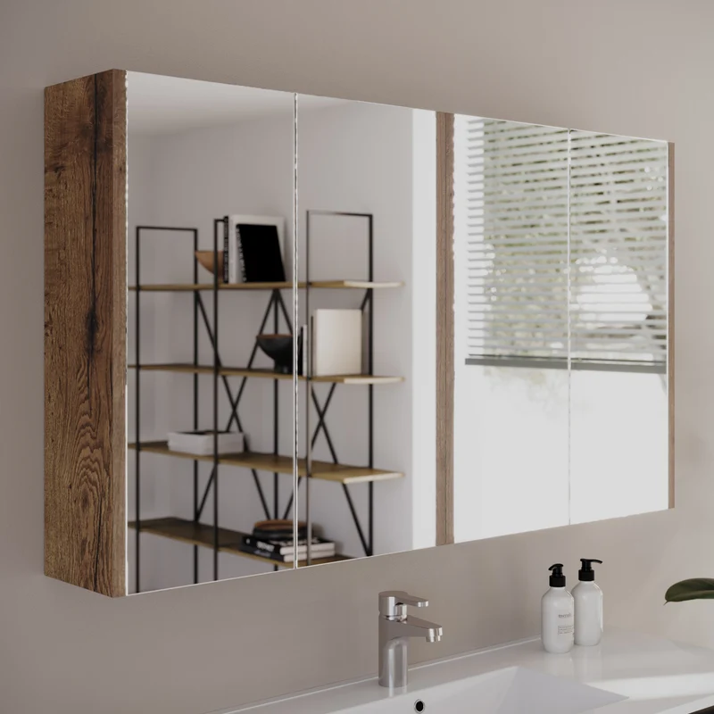 Armoire de toilette miroir MIRANO - 140x70 cm