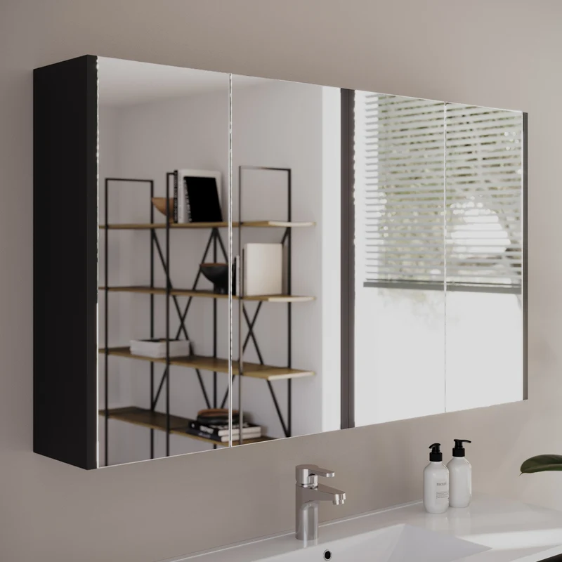 Armoire de toilette miroir MIRANO - 140x70 cm