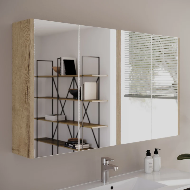 Armoire de toilette miroir MIRANO - 140x70 cm