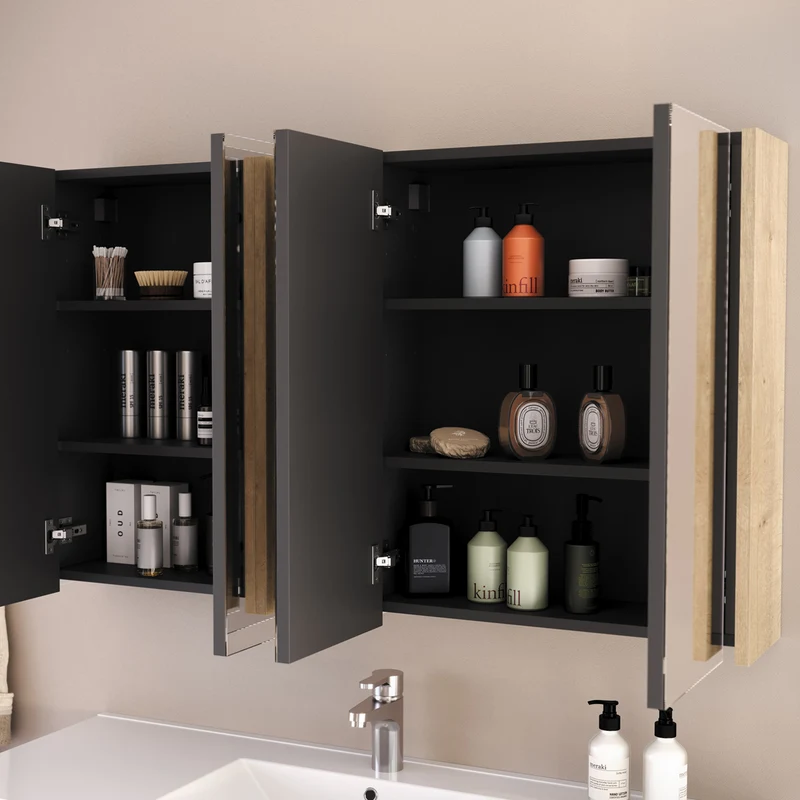 Armoire de toilette miroir MIRANO - 140x70 cm