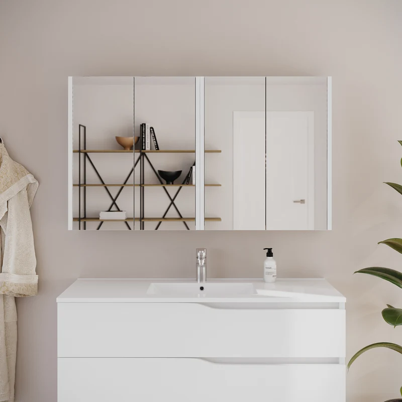 Armoire de toilette miroir MIRANO - 140x70 cm