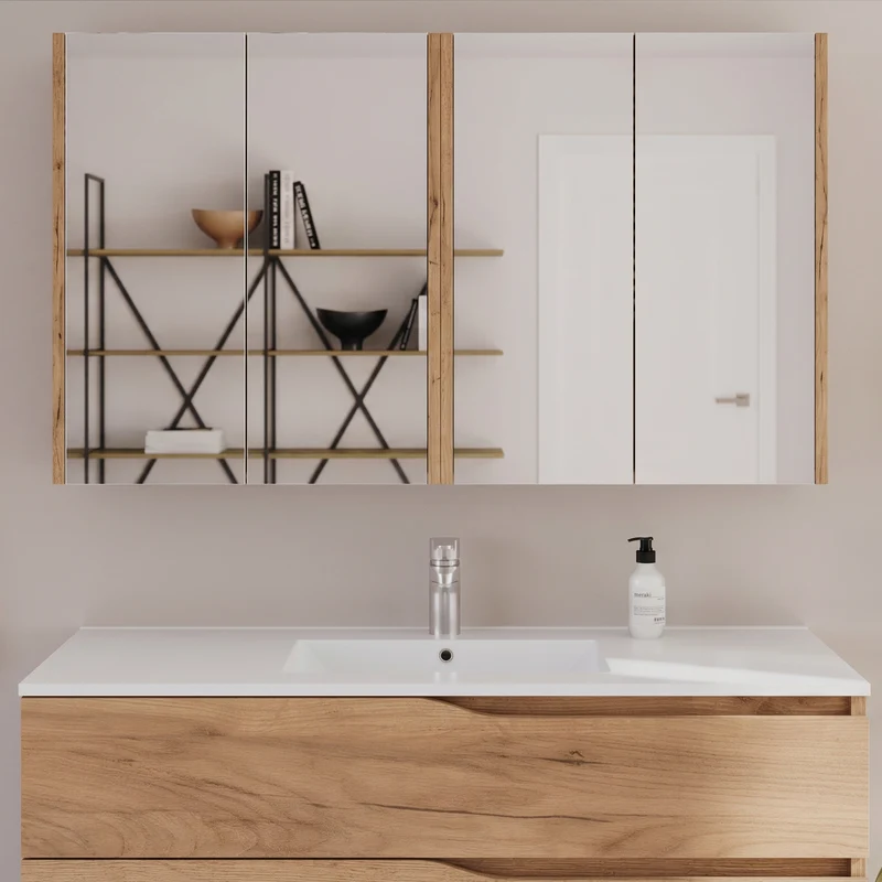 Armoire de toilette miroir MIRANO - 140x70 cm