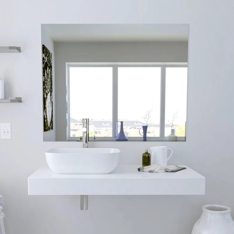 Encimera para lavabo blanca F10