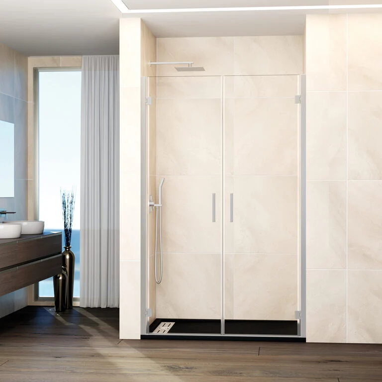 Mampara frontal abatible 2 puertas GLASS