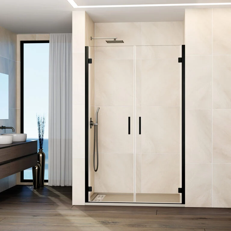 Mampara frontal abatible 2 puertas GLASS
