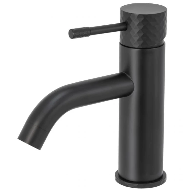 Grifo lavabo monomando PRAGA negro mate