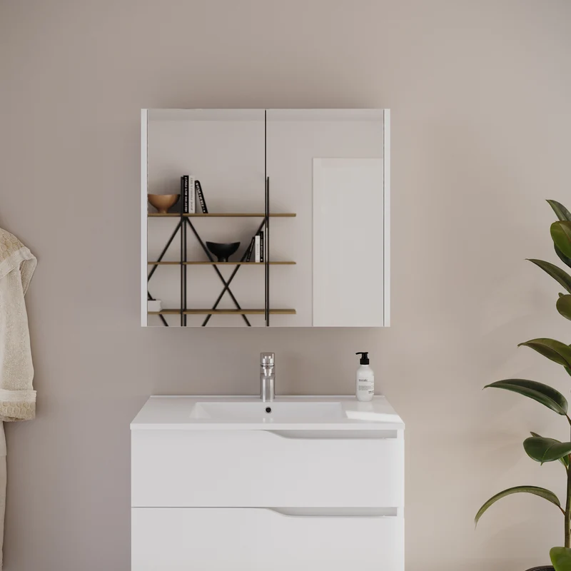 Armoire de toilette miroir MIRANO - 60x70 cm