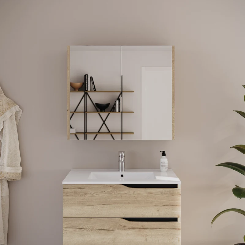 Armoire de toilette miroir MIRANO - 60x70 cm