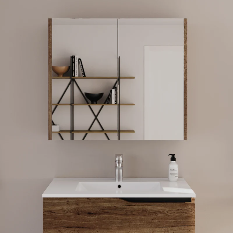 Armoire de toilette miroir MIRANO - 60x70 cm