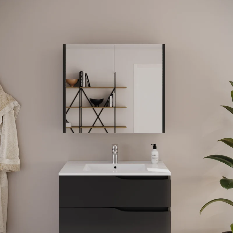 Armoire de toilette miroir MIRANO - 60x70 cm
