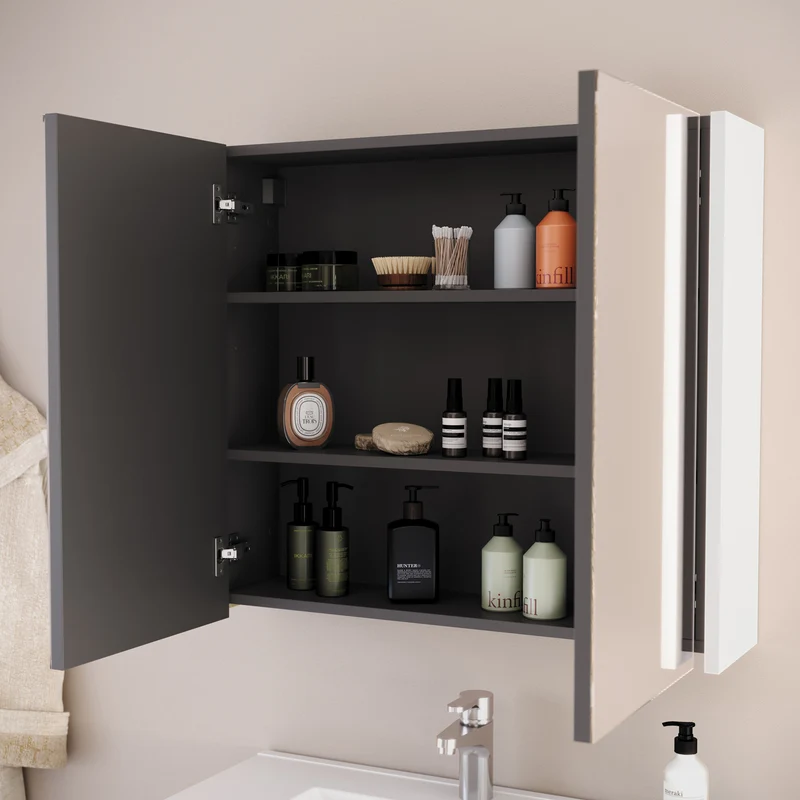 Armoire de toilette miroir MIRANO - 60x70 cm