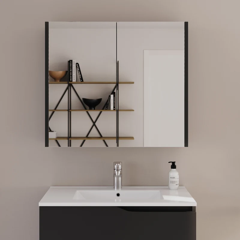 Armoire de toilette miroir MIRANO - 60x70 cm