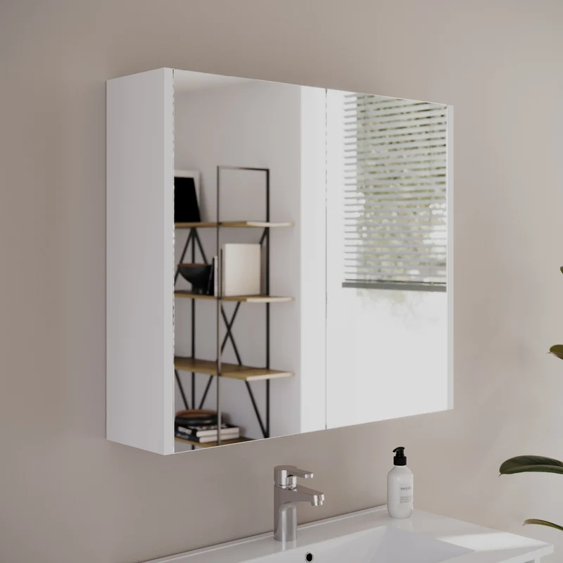 Armoire de toilette miroir MIRANO - 60x70 cm
