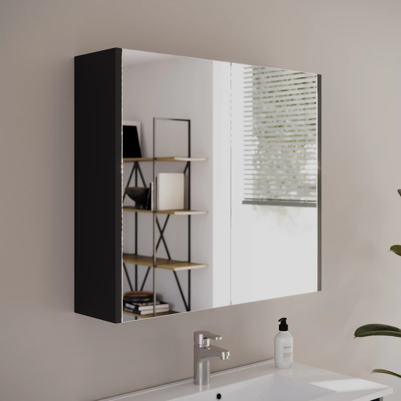 Armoire de toilette miroir MIRANO - 60x70 cm