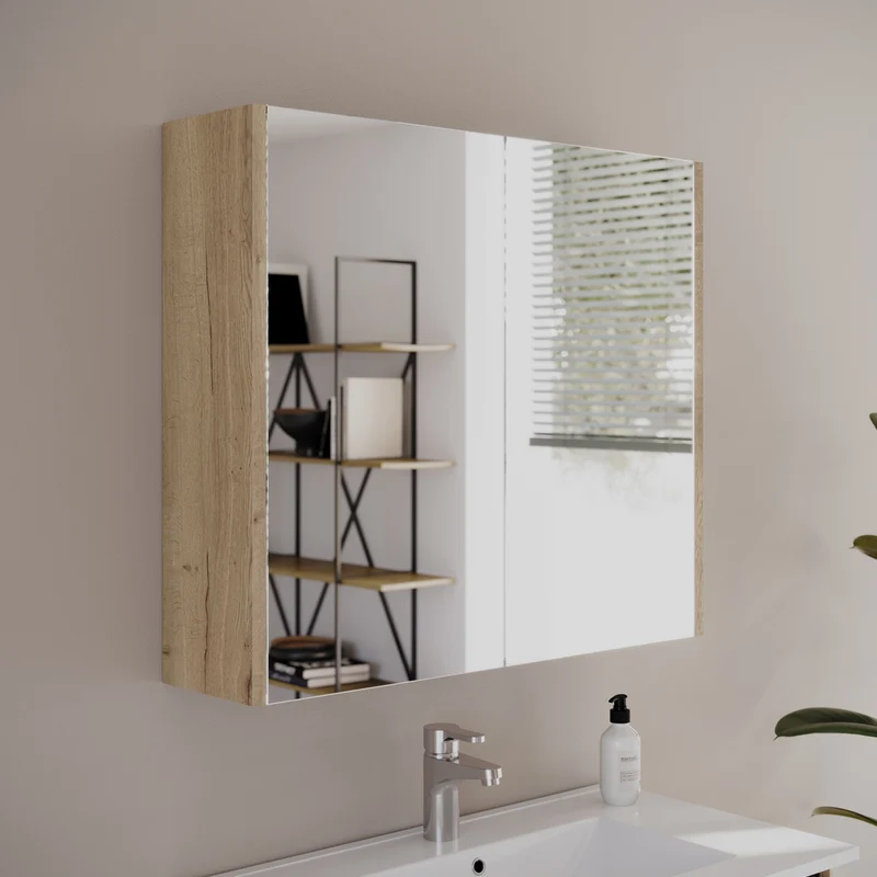Armoire de toilette miroir MIRANO - 60x70 cm