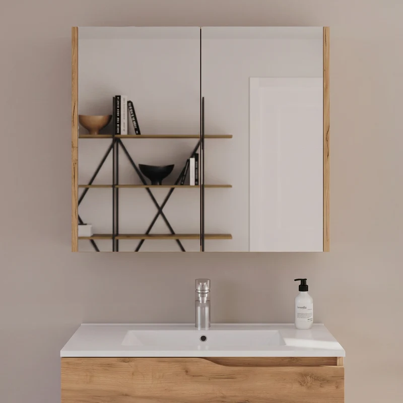 Armoire de toilette miroir MIRANO - 60x70 cm
