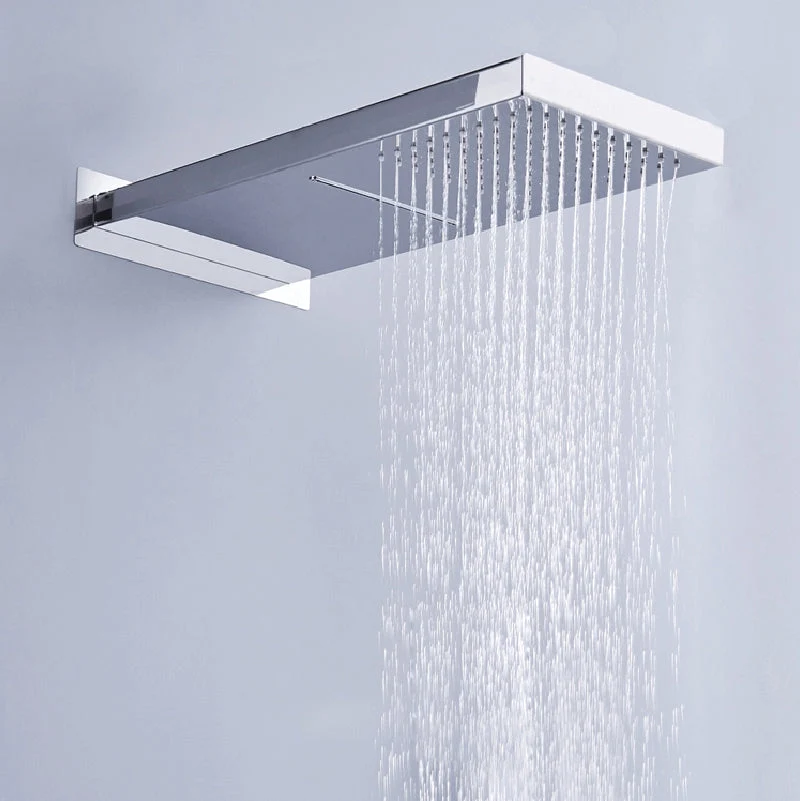 Conjunto de ducha empotrada monomando NIAGARA cromada
