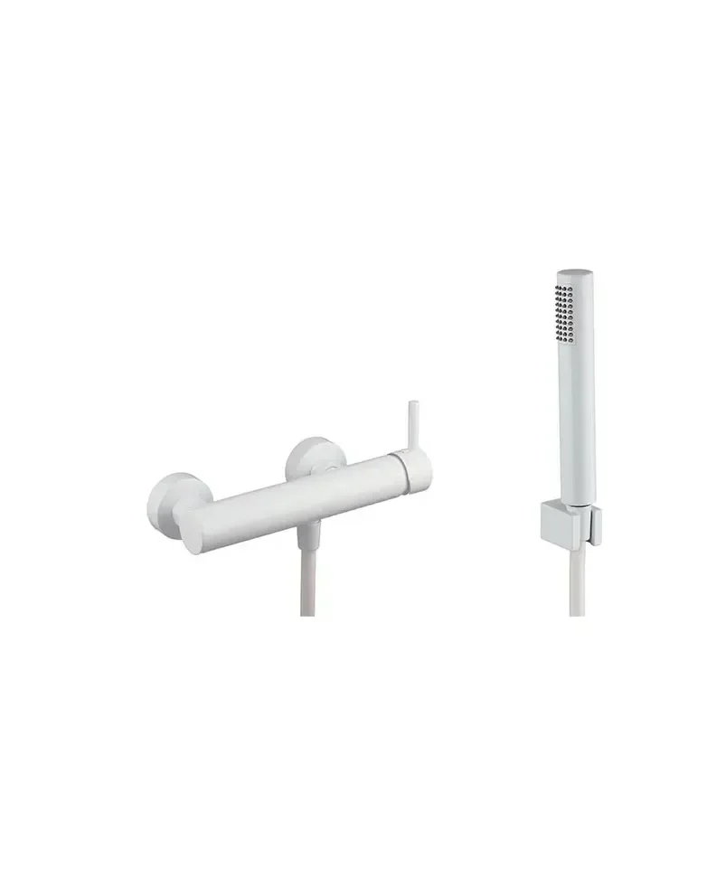 Grifo monomando para bañera fabricado en latón con acabado negro SIRIO de GME