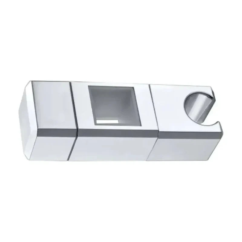 Soporte cuadrado con un diseño regulable de ducha fabricado en abs de acabado cromado de Imex