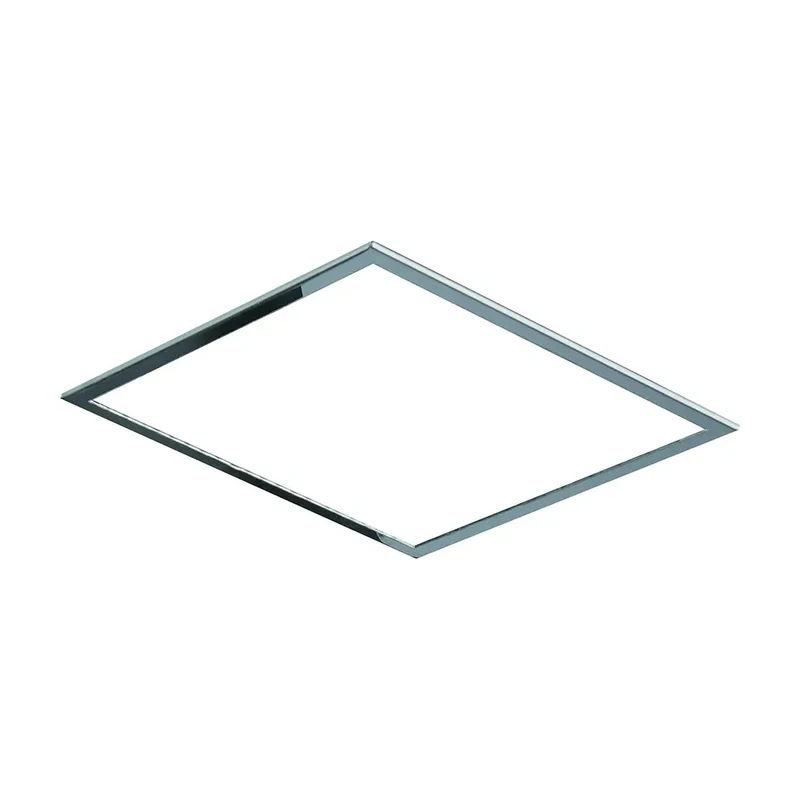 Rociador para ducha cuadrado de diseño moderno y extraplano de acabado blanco mate 30x30 de Imex