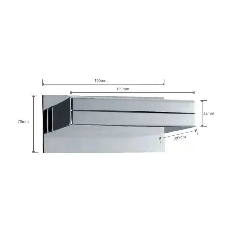 Rociador cascada de bañera o ducha 15 cm de Imex