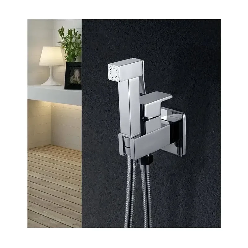 Ducha higiénica para pared con un grifo monomando de diseño moderno Irlanda de Imex