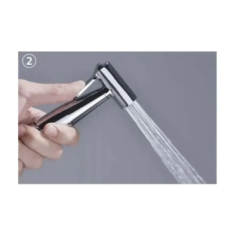 Ducha higiénica con grifo monomando fabricado en latón de acabado cromado Maui de Imex