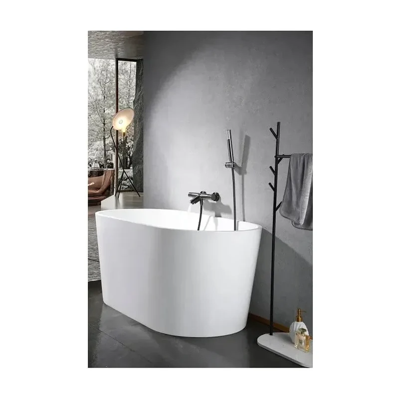 Grifería termostática para bañera y ducha hecha de latón con acabado negro metalizado Monza de Imex