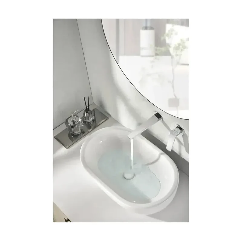 Grifo monomando empotrado para lavabo hecho de latón con acabado cromado nápoles Napoles de Imex