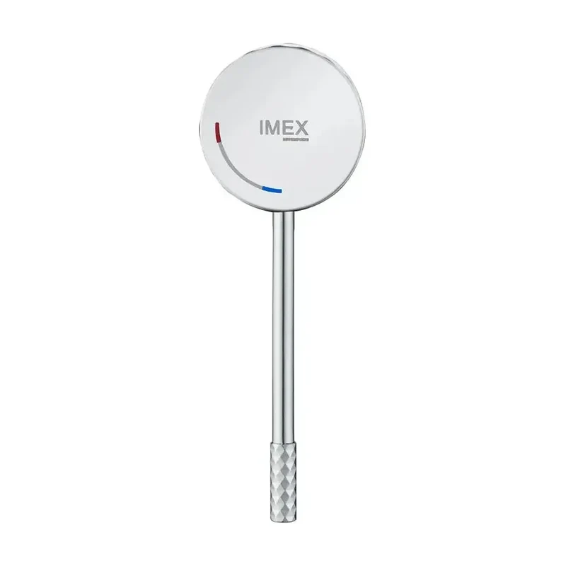 Grifo monomando con caño alto para lavabo hecho de latón con acabado cromado Genova de Imex