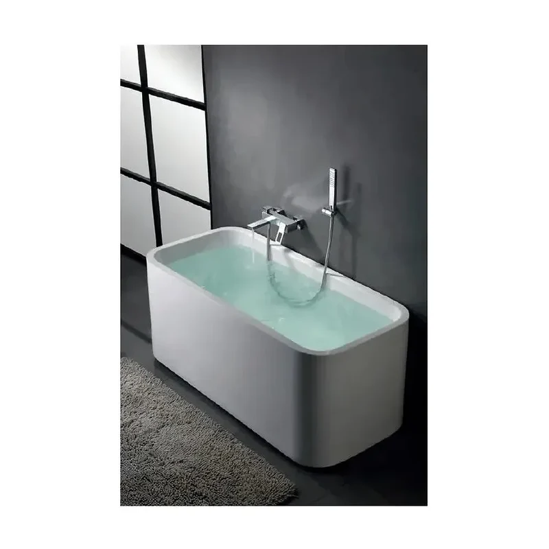 Grifo monomando de pared para bañera o ducha de diseño moderno con un acabado cromado Suecia de Imex