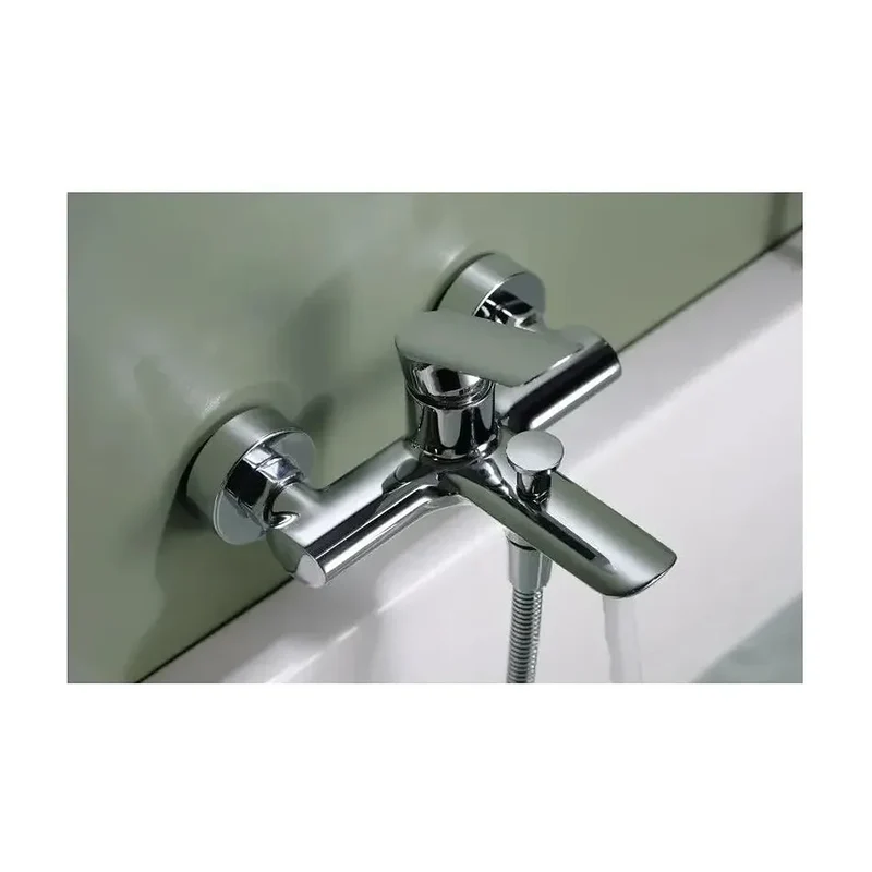 Grifo monomando de bañera y ducha fabricada en latón con un cartucho cerámico Ural de Imex