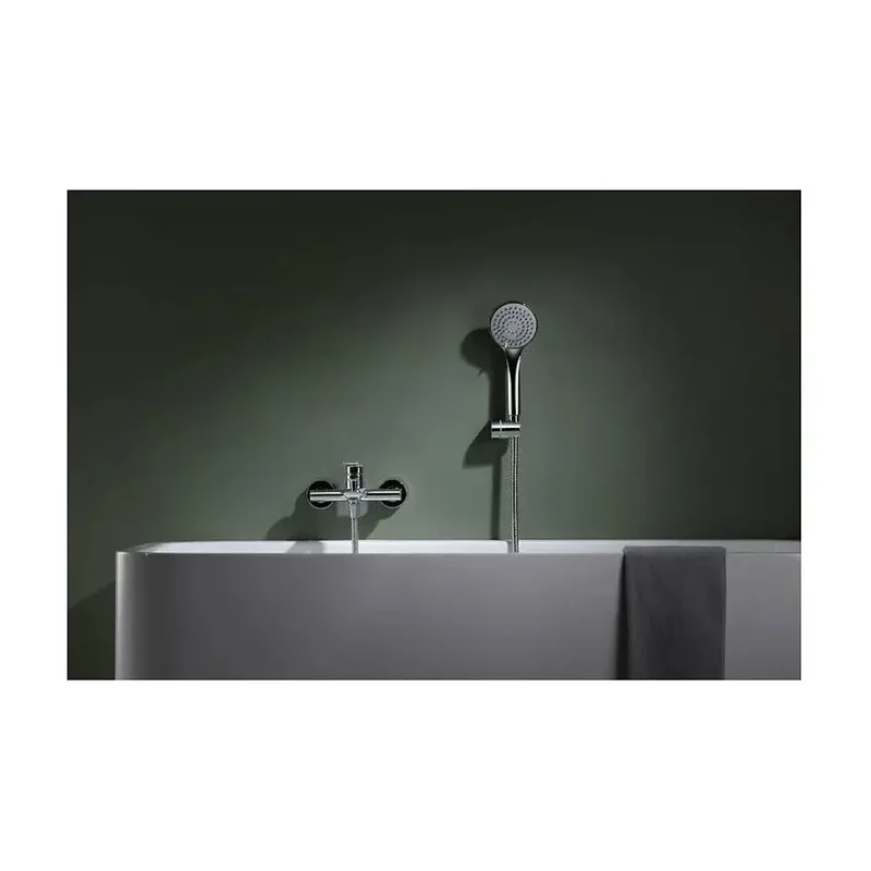 Grifo monomando de bañera y ducha fabricada en latón con un cartucho cerámico Ural de Imex