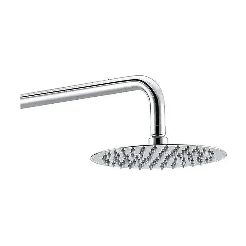 Conjunto para ducha con una grifería de latón de diseño moderno y un acabado cromado Olimpo de Imex