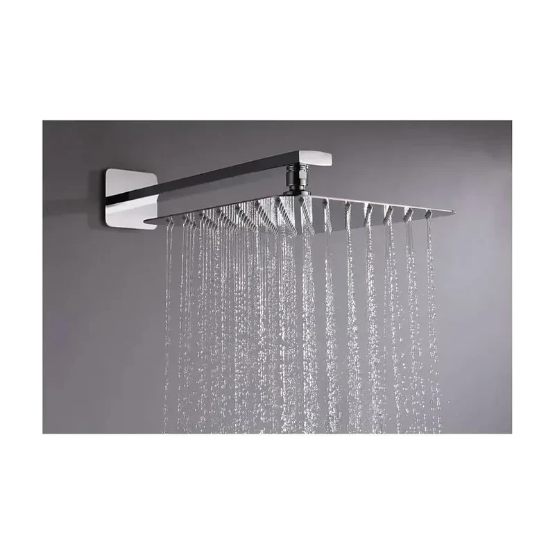 Conjunto termostático para ducha con 3 módulos con un diseño moderno de acabado cromado Madeira de Imex